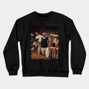 Thurman Munson in New York Yankees Crewneck Sweatshirt